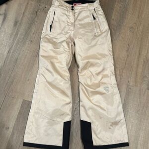 Rossignol Girls Ski Pants Rose Gold